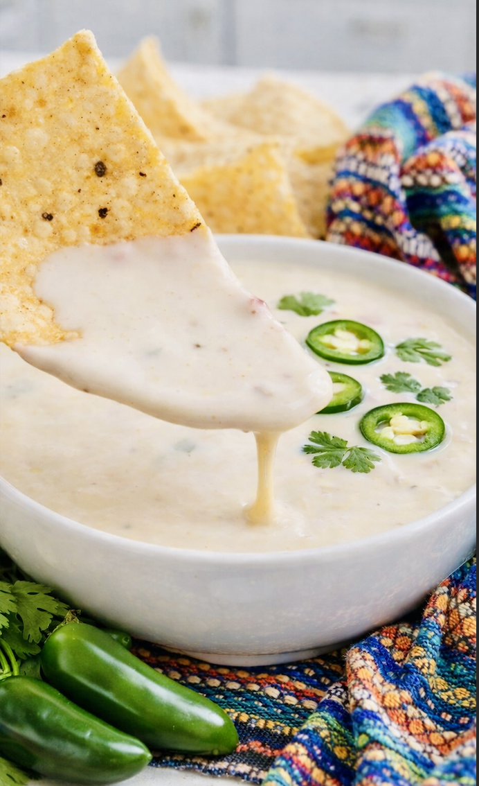 Game Day Favorite: The Easy Queso Blanco Dip Everyone Craves